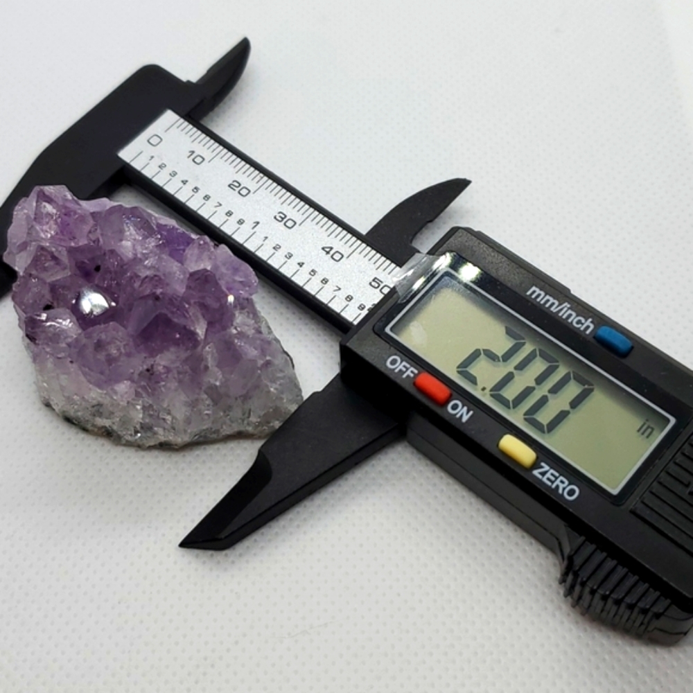 Amethyst Clusters Two Beautiful Pieces Dark & Light Colors #38 - Picture 6 of 13